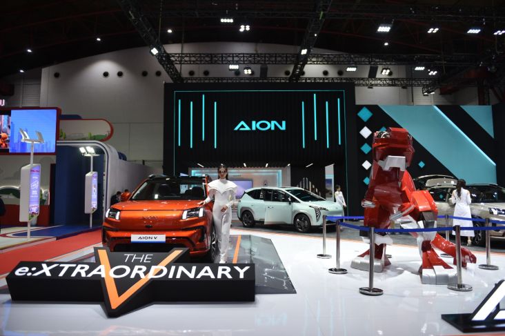 AION V Series Terbaru Kenalkan di area pada IIMS 2025, Segini Harganya