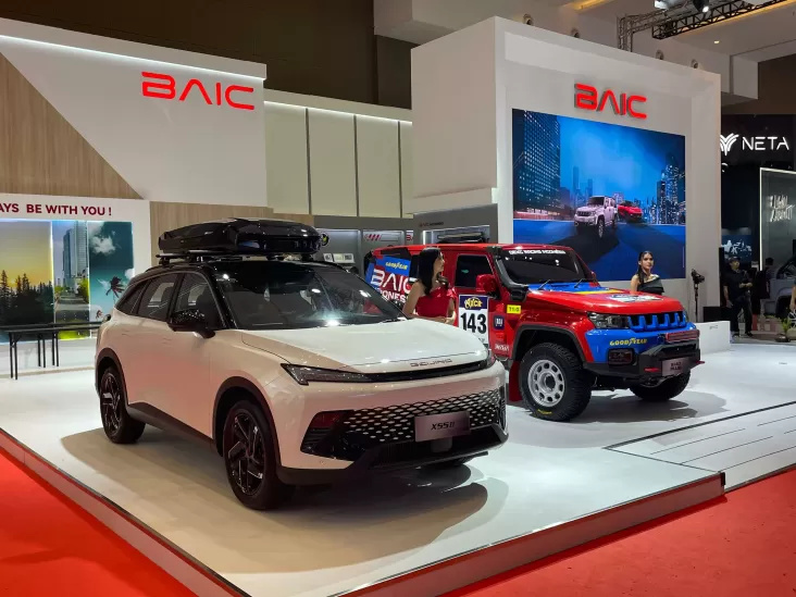 BAIC Indonesia Unjuk Gigi di IIMS 2025: Inovasi Produk, Perluasan Layanan, juga Kontribusi dalam pada Planet Motor Sport