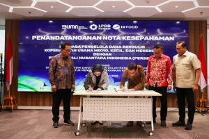 LPDB-KUMKM kemudian ID FOOD Bersinergi Perkuat Ketahanan Pangan Nasional