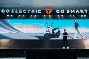 Motor Listrik Yadea Velax Meluncur dalam IIMS 2025, Performa Gahar serta Hemat