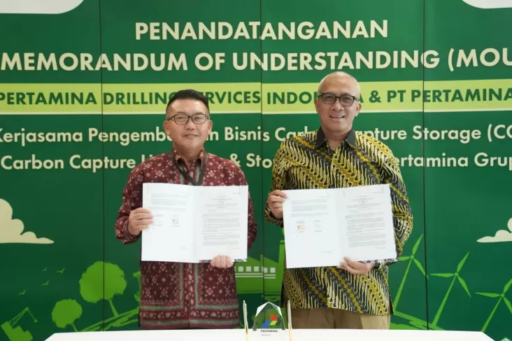 Pertamina Drilling juga Pertagas Kerjasama Kembangkan Teknologi Penangkap lalu Penyimpan Karbon