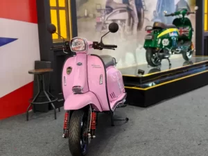 Scomadi Bawa Nostalgia ke IIMS 2025 dengan 4 Skuter Klasik