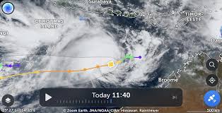 Siklon Tropis Taliah Terdeteksi di tempat area Bali Berpotensi Menjadi Badai