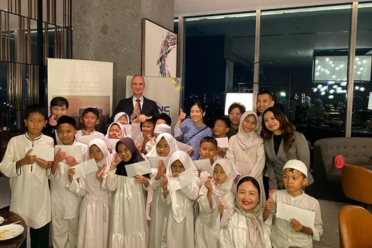 Park Hyatt DKI Ibukota Indonesia juga MNC Peduli Berbagi Kebahagiaan Ramadan Bersama Anak Yatim