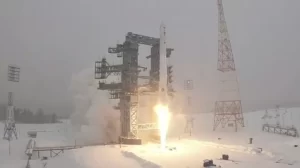 Roket Rusia Angara-1.2 Bawa Perlengkapan Militer Melesat Menuju Antariksa