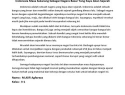 Contoh Soal SKI Kelas 8 Semester 1 Kurikulum Merdeka dan Jawabannya