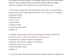 40 Soal UKG 2026 Terbaru untuk Persiapan Mengajar Praktis