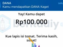 Klik Link Dana Kaget 10K Hari Ini, Saldo Gratis Langsung Cair Tanpa Aplikasi