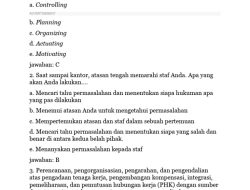 Contoh Soal Profiling ASN 30 Butir + Kunci Jawaban