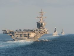 Kapal Perang AS Bergerak Menuju Timur Tengah