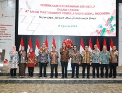 Tanda Awal Bursa 2026, OJK Tegakkan Pasar Modal Berintegritas dan Hijau