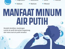 Manfaat Minum Air Putih Pagi dan Malam