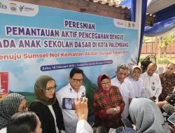 Lawan DBD, Sumsel Aktifkan Pemantauan Vaksinasi Dengue di Palembang