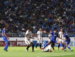 Klasemen Timur: Persiku Kalahkan Persipura 1-2, Mutiara Hitam Tumbangkan Barito Putera-PSS Sleman