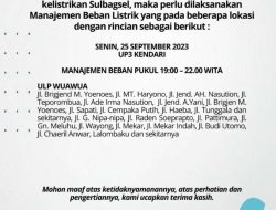 Pemadaman Listrik Palembang dan Banyuasin Hari Ini, 10 Februari 2026