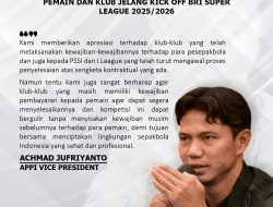 Bruno dan Toni Masuk APPI Best 11 Super League 2026