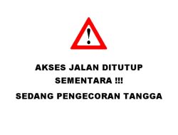 Eks Kades Bangun Pagar, Akses Ditutup Akibat Penolakan Tower Internet