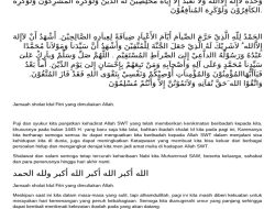 Khutbah Idul Fitri 2026: Kenangan Sedih tentang Orangtua