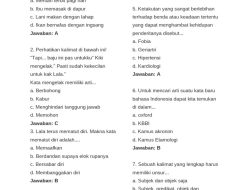 Perhatikan 40 Soal Ujian Sekolah dan Kunci Jawaban PTS Bahasa Indonesia Kelas 4 Semester 2