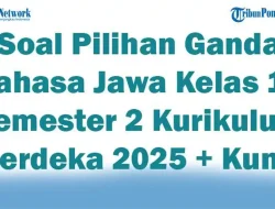 Soal Esai Bahasa Jawa Kelas 12 Semester 2 Kurikulum Merdeka 2026