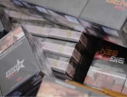 Bea Cukai Razia Toko Kelontong dan Ekspedisi, Sita Ratusan Rokok Ilegal