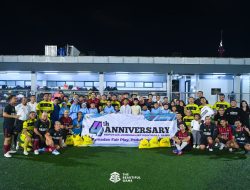 Seejontor FC Genap 4 Tahun, Komunitas Jurnalis Perkuat Persaudaraan dan Kebaikan