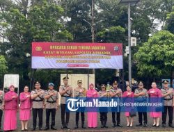 Daftar Nama Kapolsek dan Pejabat Utama Polres Tomohon Baru Dilantik