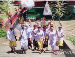 Sambut Nyepi 1948, Umat Hindu Jombang Lakukan Melasti di Sumber Air Wonosalam