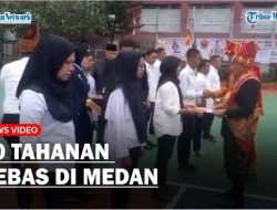 15.158 Tahanan di Sumut Dapat Remisi Lebaran 1447 H, 129 Orang Langsung Bebas