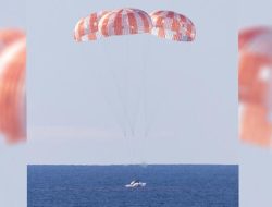 Pendaratan Orion, Misi Artemis II NASA Berhasil Kembali ke Bumi