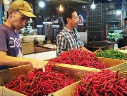 Harga sayur di Pasar PPM Sampit naik, cabai tembus Rp150 ribu per kg