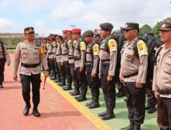 Pengamanan Ketat, Polres Kubu Raya Simulasikan TFG untuk Lanceng Praben 2026