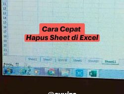 Cara Cepat Hapus Sheet Excel yang Harus Diketahui