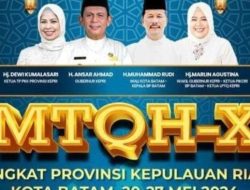 Pemko Undang Warga Ikuti MTQH XXXIV Batam, Bazar UMKM dan PKK Jadi Daya Tarik